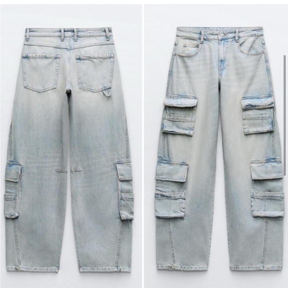 Zara TRF Cargo Baggy WideLeg
Cargo Jeans - Picture 4 of 7